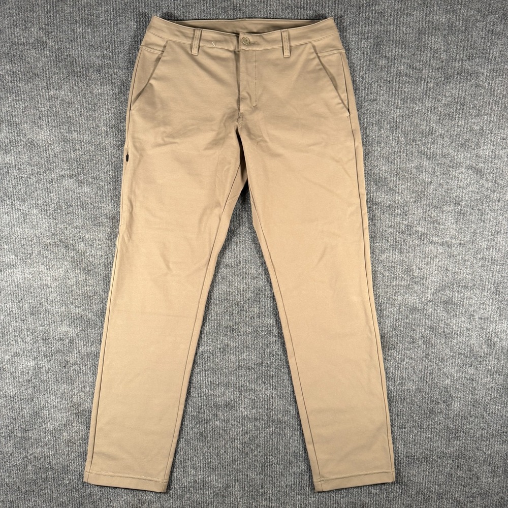 BYLT Everyday Pant 2.0 Mens 34x30 Taupe Stretch Performance NWOT
